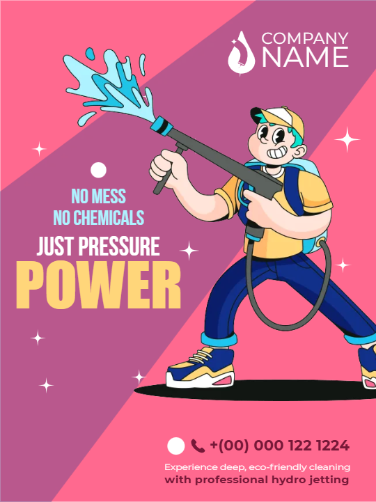 Custom Outdoor Yard Signs Multiple Sizes Hydro Jetting 4