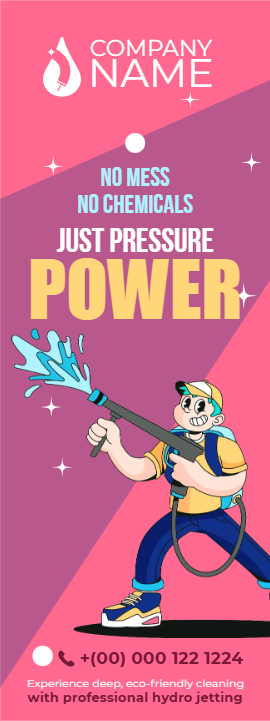 Custom Outdoor Yard Signs Multiple Sizes Hydro Jetting 4