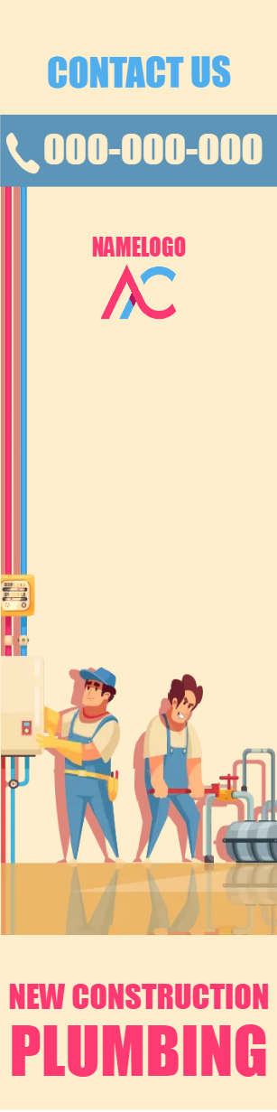 Custom Outdoor Yard Signs Multiple Sizes New Plumbing