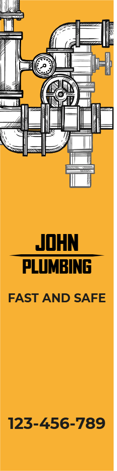 Custom Outdoor Yard Signs Multiple Sizes John Plumbing