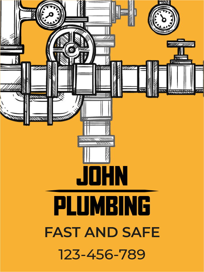 Custom Outdoor Yard Signs Multiple Sizes John Plumbing