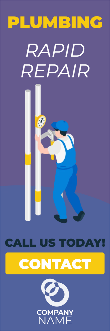 Custom Outdoor Yard Signs Multiple Sizes Plumbing Rapid Repair