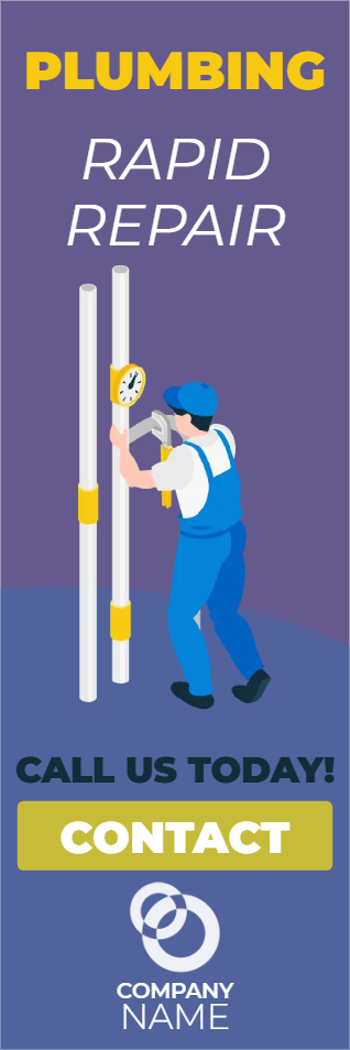 Custom Outdoor Yard Signs Multiple Sizes Plumbing Rapid Repair