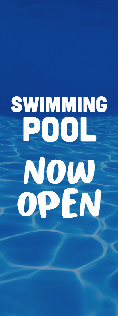 Custom Outdoor Yard Signs Multiple Sizes Pool Now Open