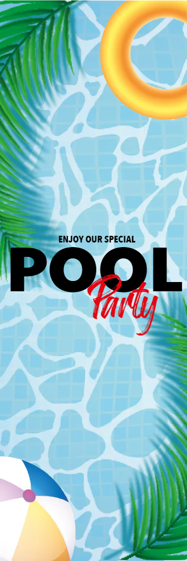 Custom Outdoor Yard Signs Multiple Sizes Special Pool Party