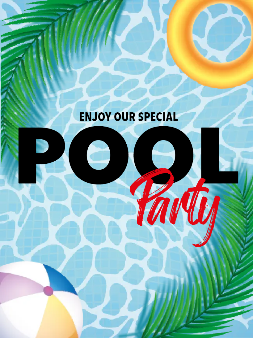 Custom Outdoor Yard Signs Multiple Sizes Special Pool Party