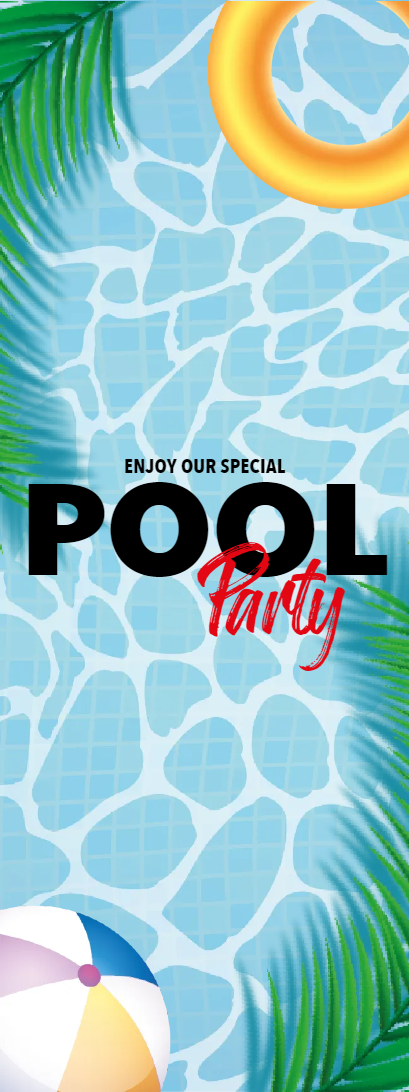 Custom Outdoor Yard Signs Multiple Sizes Special Pool Party