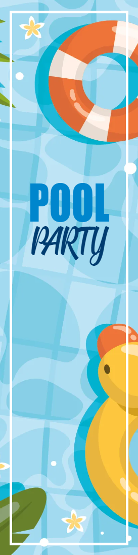 Custom Outdoor Yard Signs Multiple Sizes Kiddie Pool Party