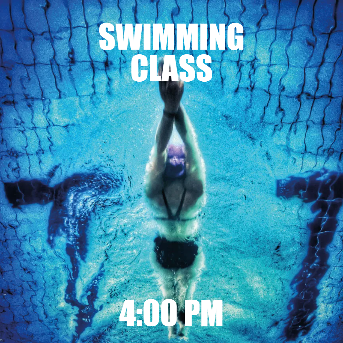 Custom Outdoor Yard Signs Multiple Sizes Swimming Class