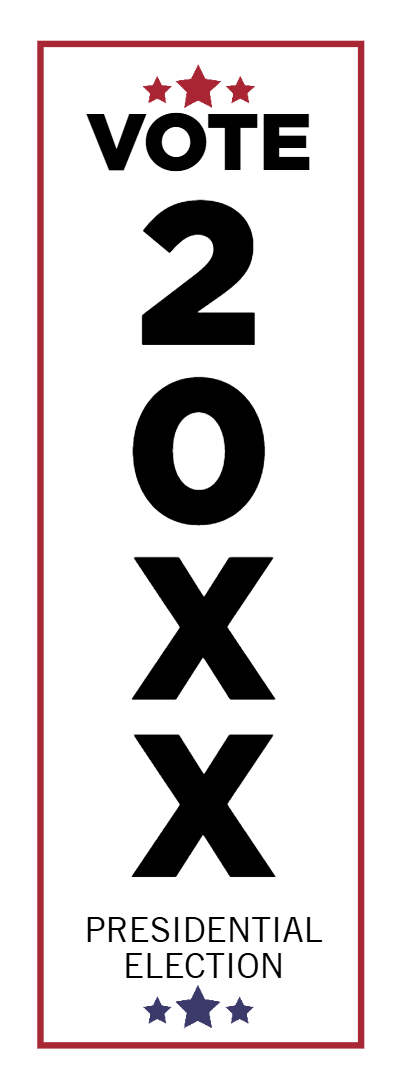 Custom Outdoor Yard Signs Multiple Sizes Presidential Election