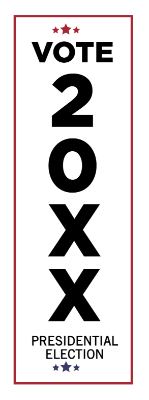 Custom Outdoor Yard Signs Multiple Sizes Presidential Election