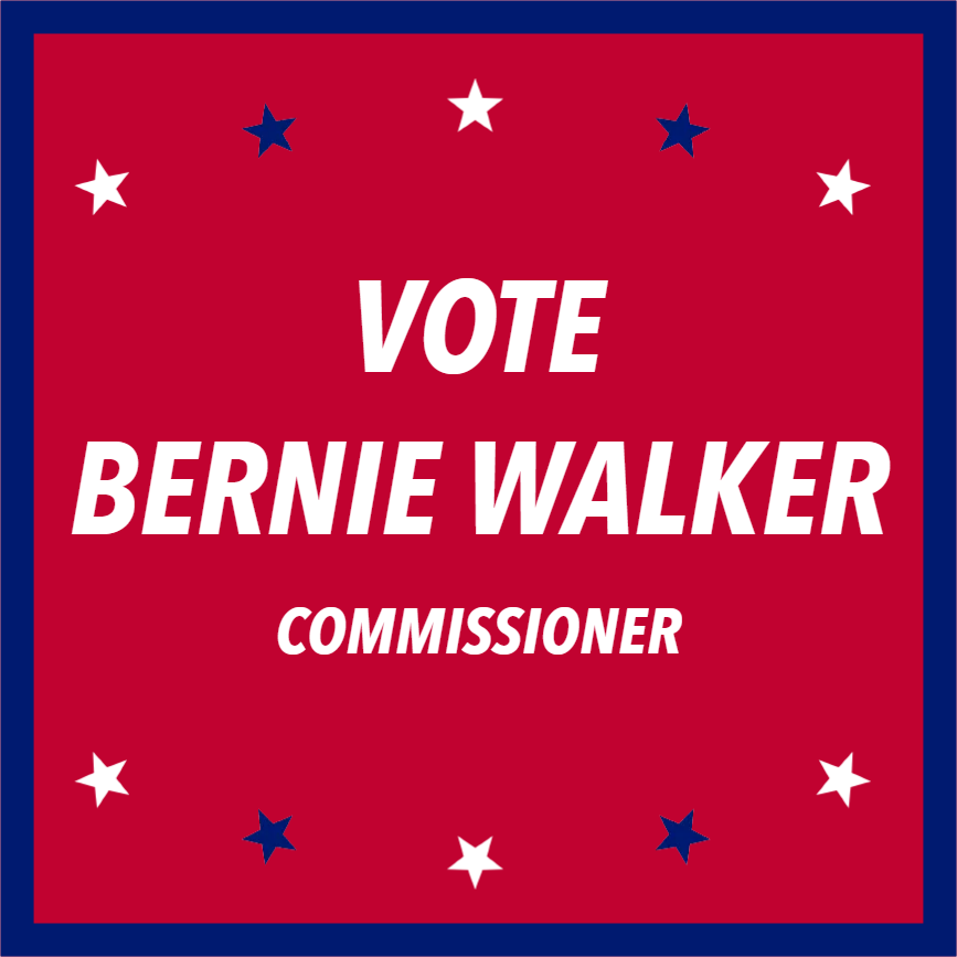 Custom Outdoor Yard Signs Multiple Sizes Commissioner