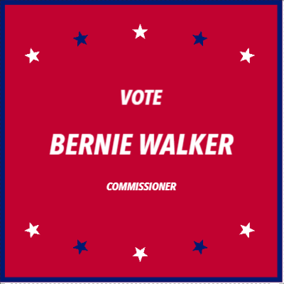 Custom Outdoor Yard Signs Multiple Sizes Commissioner