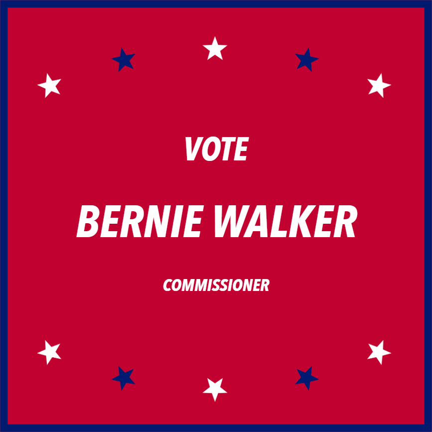 Custom Outdoor Yard Signs Multiple Sizes Commissioner