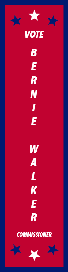 Custom Outdoor Yard Signs Multiple Sizes Commissioner