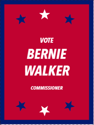 Custom Outdoor Yard Signs Multiple Sizes Commissioner