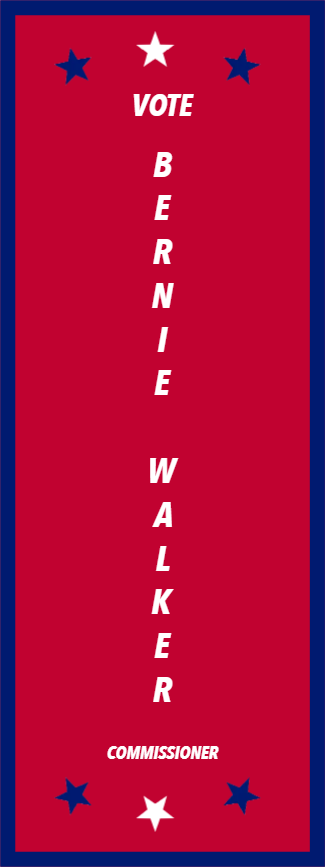 Custom Outdoor Yard Signs Multiple Sizes Commissioner