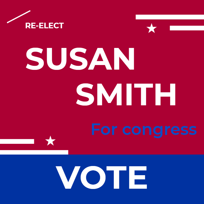 Custom Outdoor Yard Signs Multiple Sizes Congress