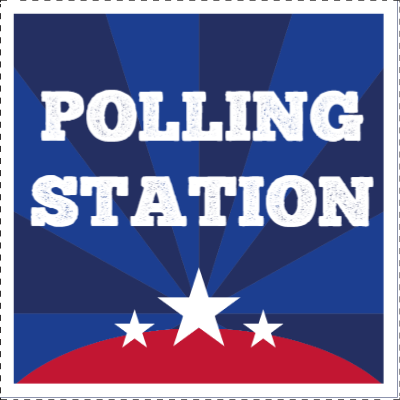 Custom Outdoor Yard Signs Multiple Sizes Polling Station