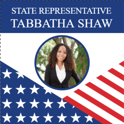 Custom Outdoor Yard Signs Multiple Sizes State Representative