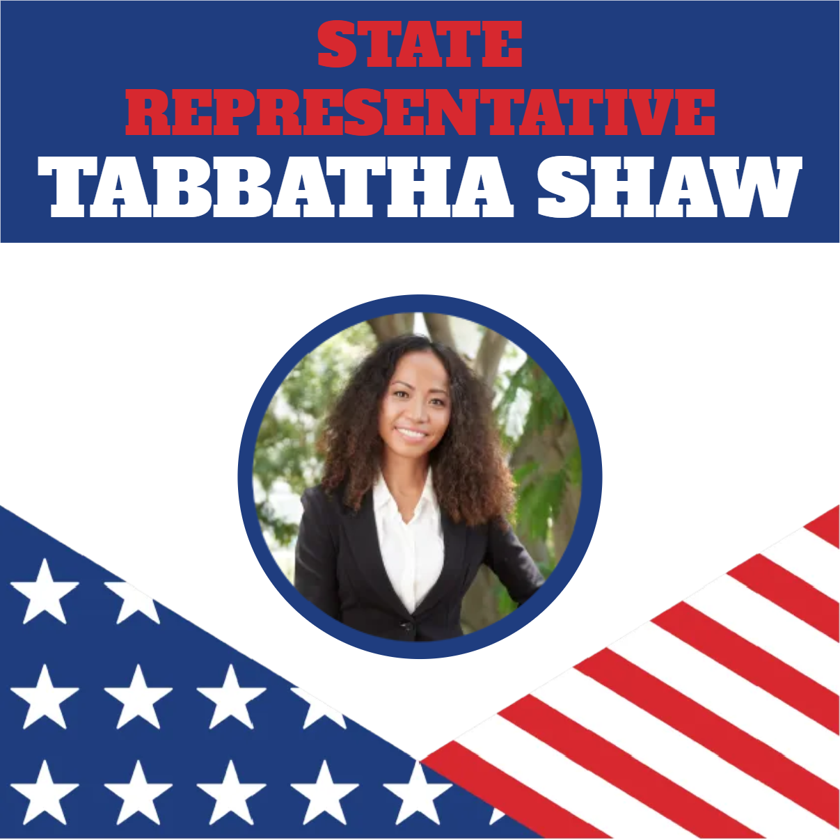 Custom Outdoor Yard Signs Multiple Sizes State Representative