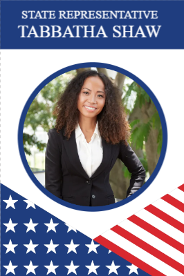 Custom Outdoor Yard Signs Multiple Sizes State Representative