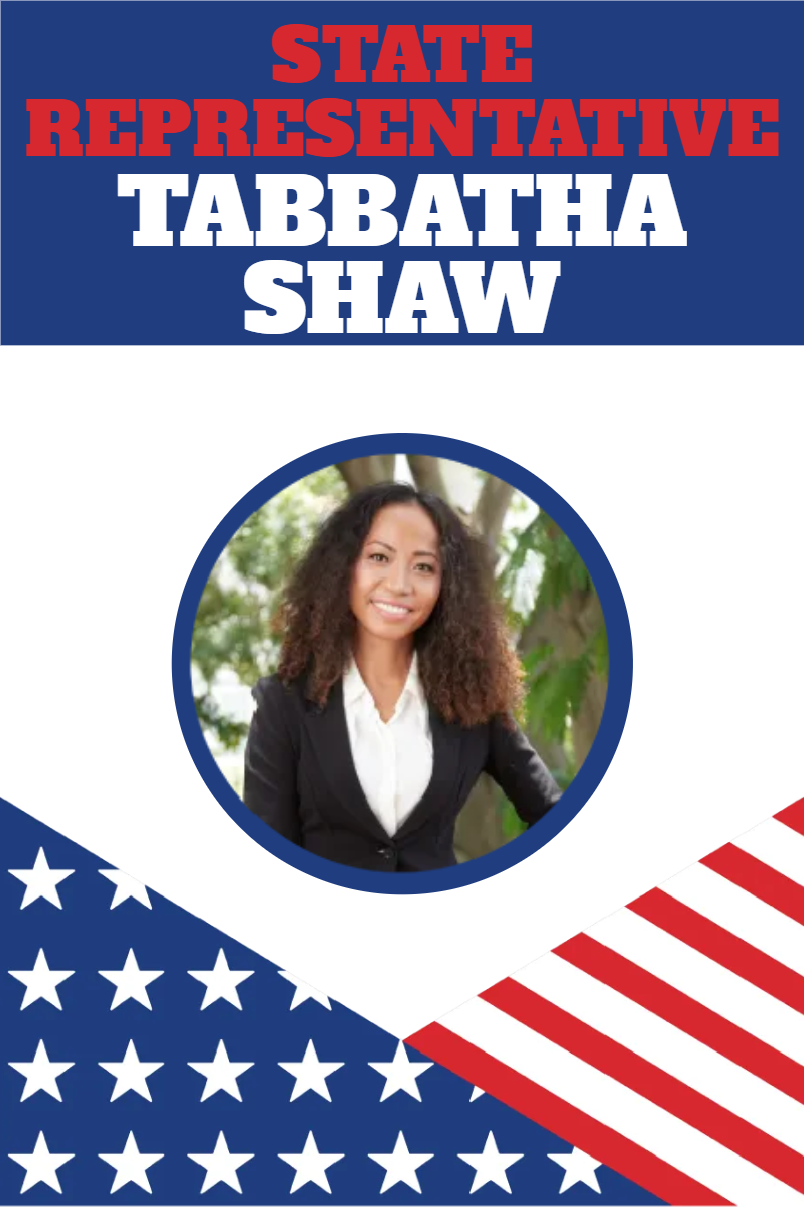 Custom Outdoor Yard Signs Multiple Sizes State Representative