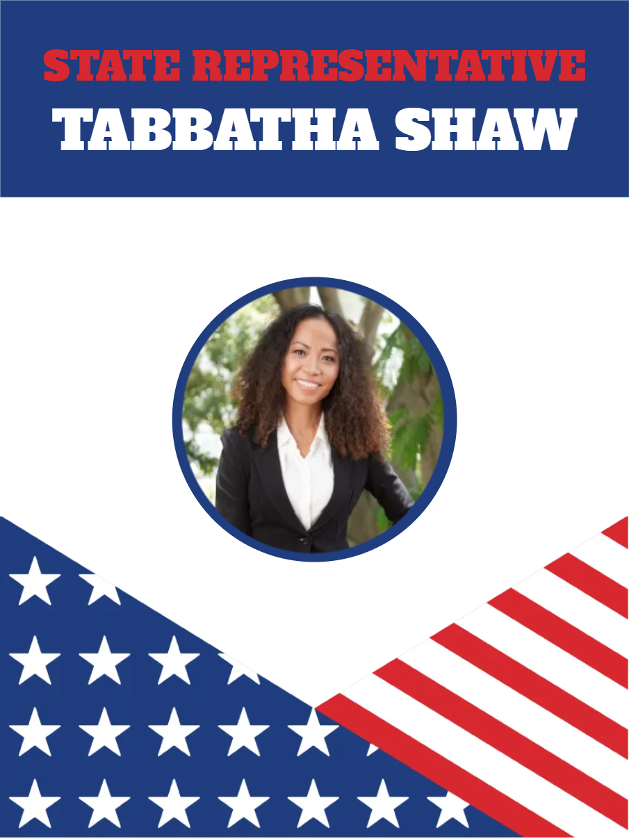 Custom Outdoor Yard Signs Multiple Sizes State Representative