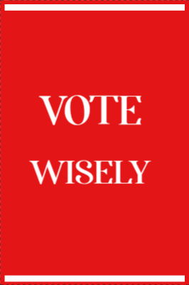 Custom Outdoor Yard Signs Multiple Sizes Vote Wisely