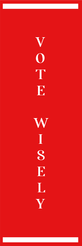 Custom Outdoor Yard Signs Multiple Sizes Vote Wisely