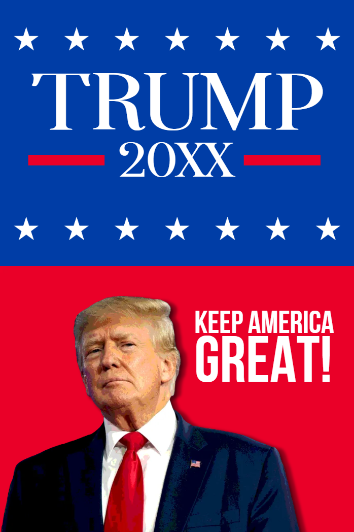 Custom Outdoor Yard Signs Multiple Sizes Trump 20XX