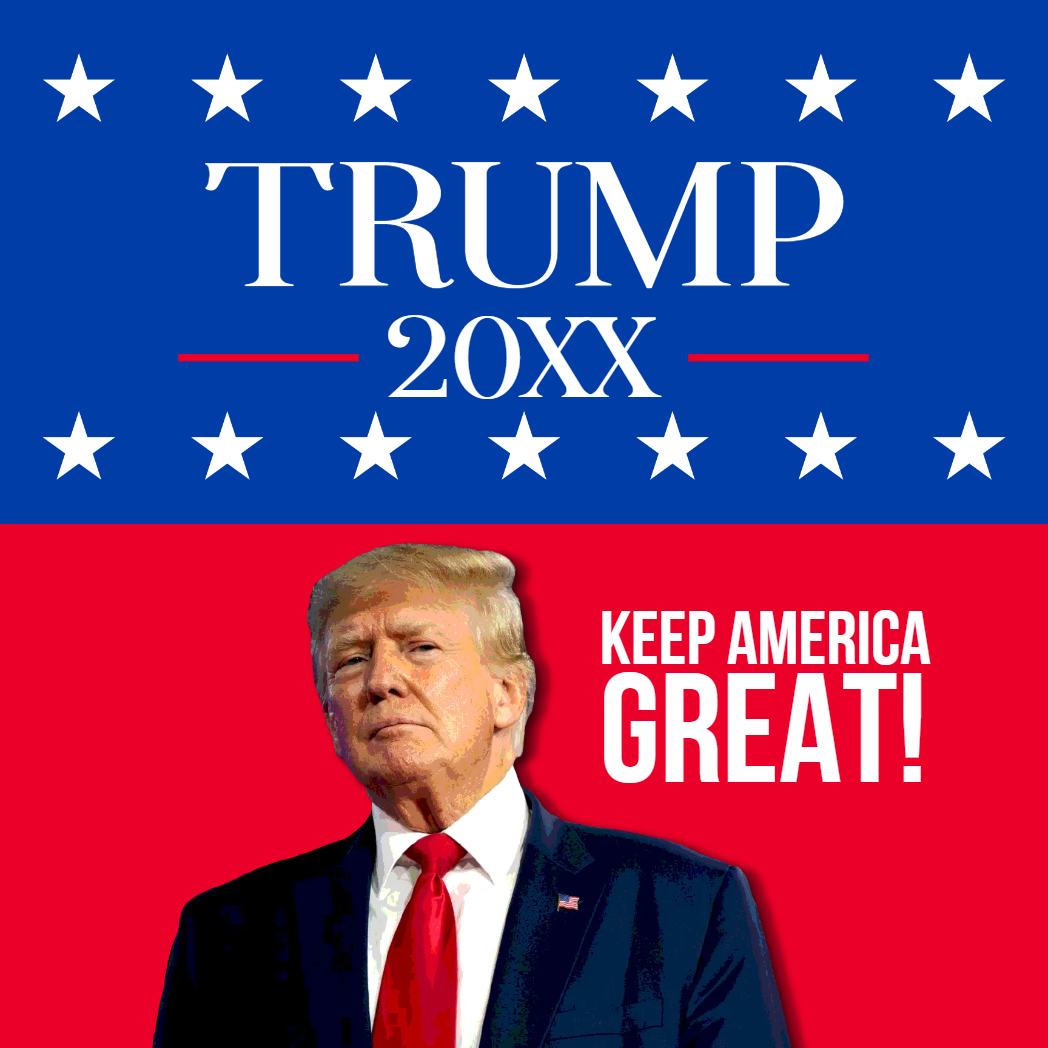 Custom Outdoor Yard Signs Multiple Sizes Trump 20XX