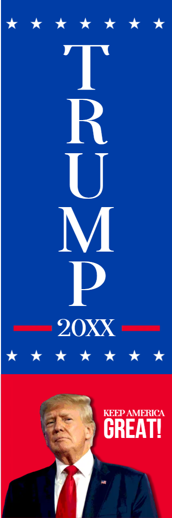 Custom Outdoor Yard Signs Multiple Sizes Trump 20XX