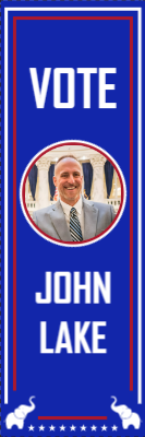 Custom Outdoor Yard Signs Multiple Sizes Vote John Lake