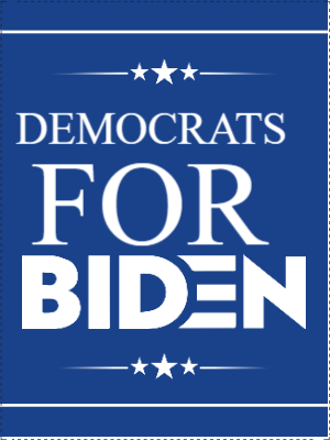 Custom Outdoor Yard Signs Multiple Sizes Vote Biden