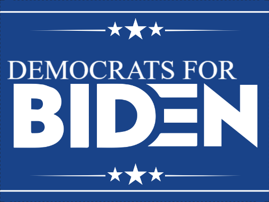 Custom Outdoor Yard Signs Multiple Sizes Vote Biden