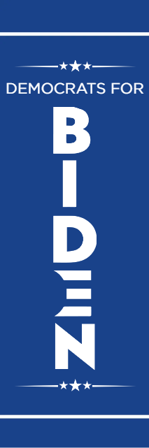 Custom Outdoor Yard Signs Multiple Sizes Vote Biden