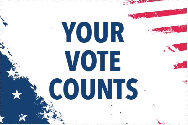 Custom Outdoor Yard Signs Multiple Sizes Your Vote Counts