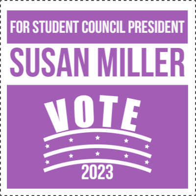 Custom Outdoor Yard Signs Multiple Sizes Student Council