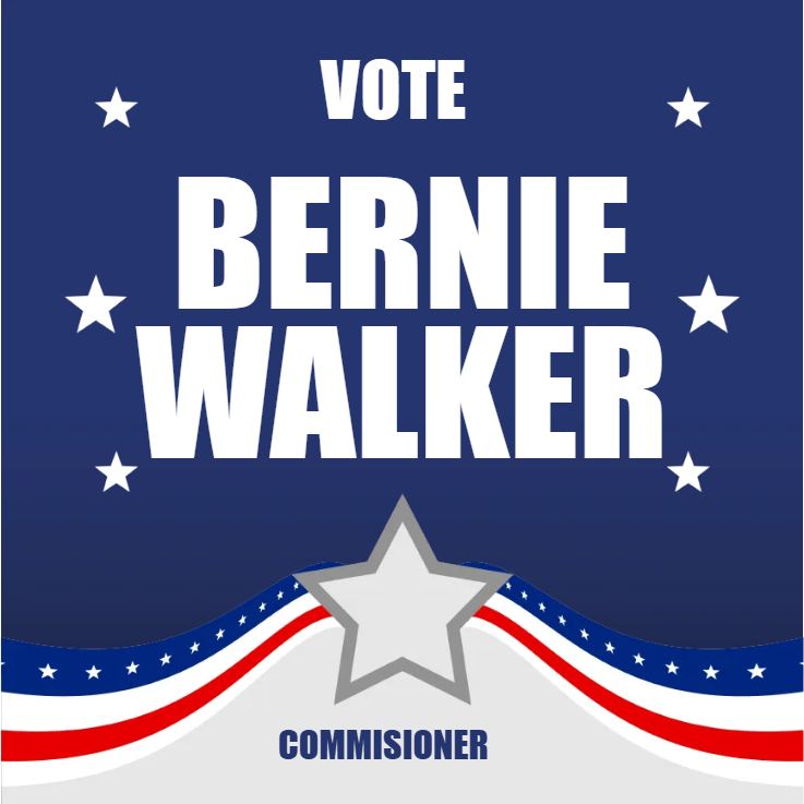 Custom Outdoor Yard Signs Multiple Sizes Commissioner