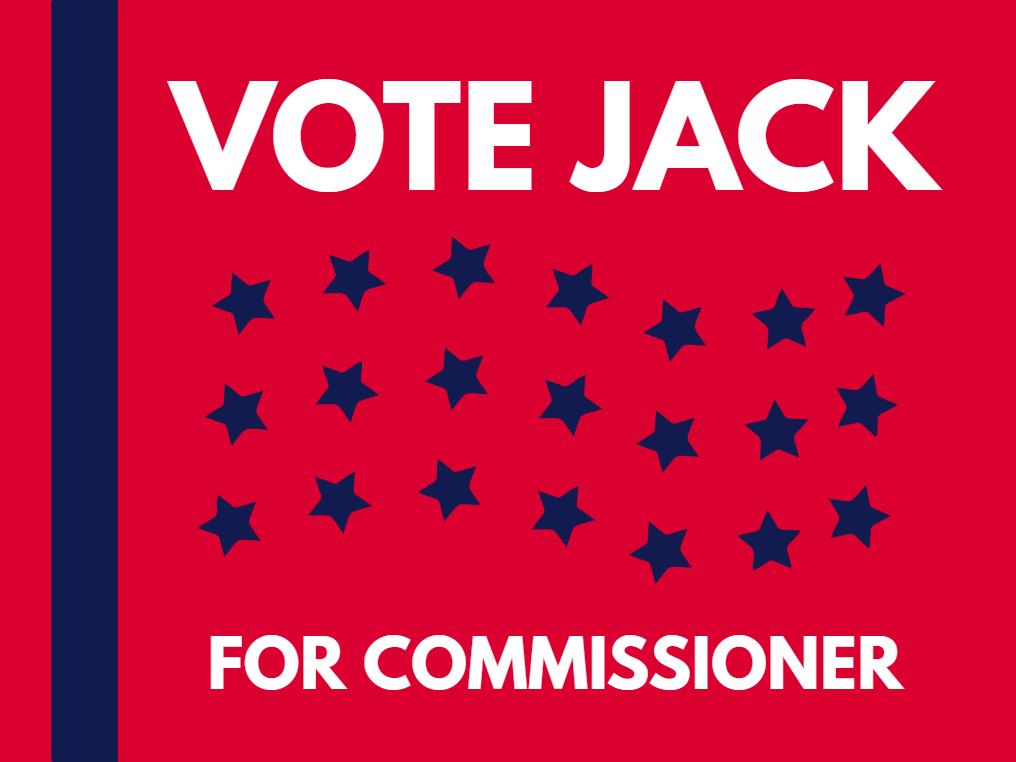 Custom Outdoor Yard Signs Multiple Sizes Commissioner