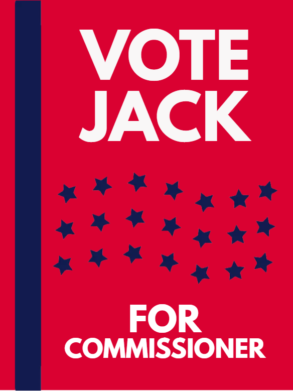 Custom Outdoor Yard Signs Multiple Sizes Commissioner