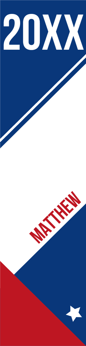 Custom Outdoor Yard Signs Multiple Sizes White Matthew 20XX