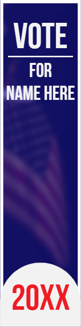 Custom Outdoor Yard Signs Multiple Sizes Vote