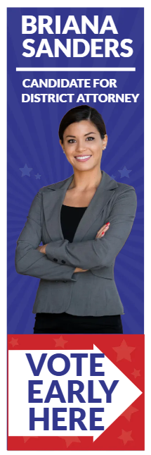 Custom Outdoor Yard Signs Multiple Sizes Vote Early Here