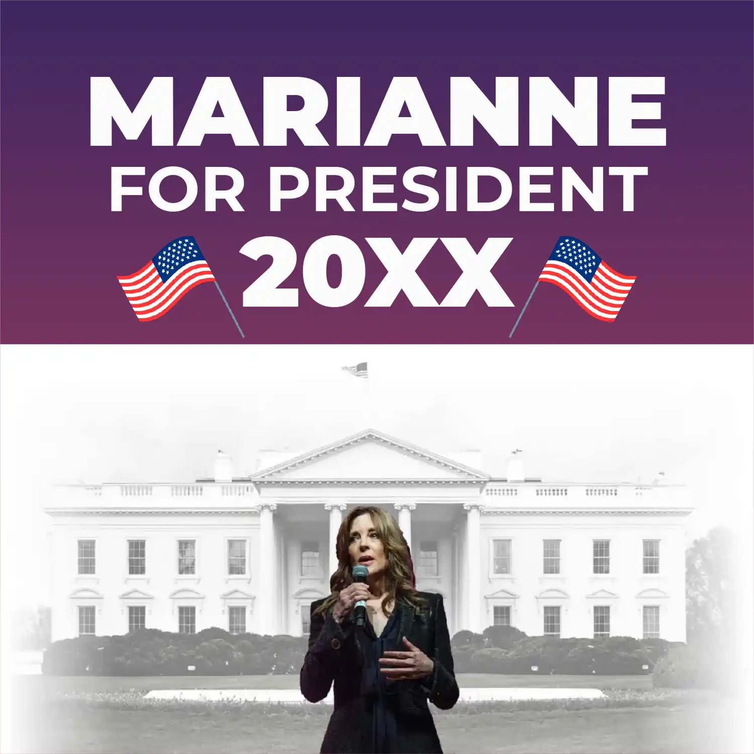 Custom Outdoor Yard Signs Multiple Sizes Marianne 20XX