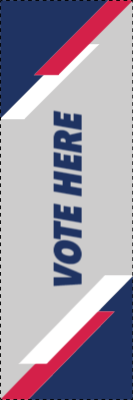 Custom Outdoor Yard Signs Multiple Sizes Vote Here