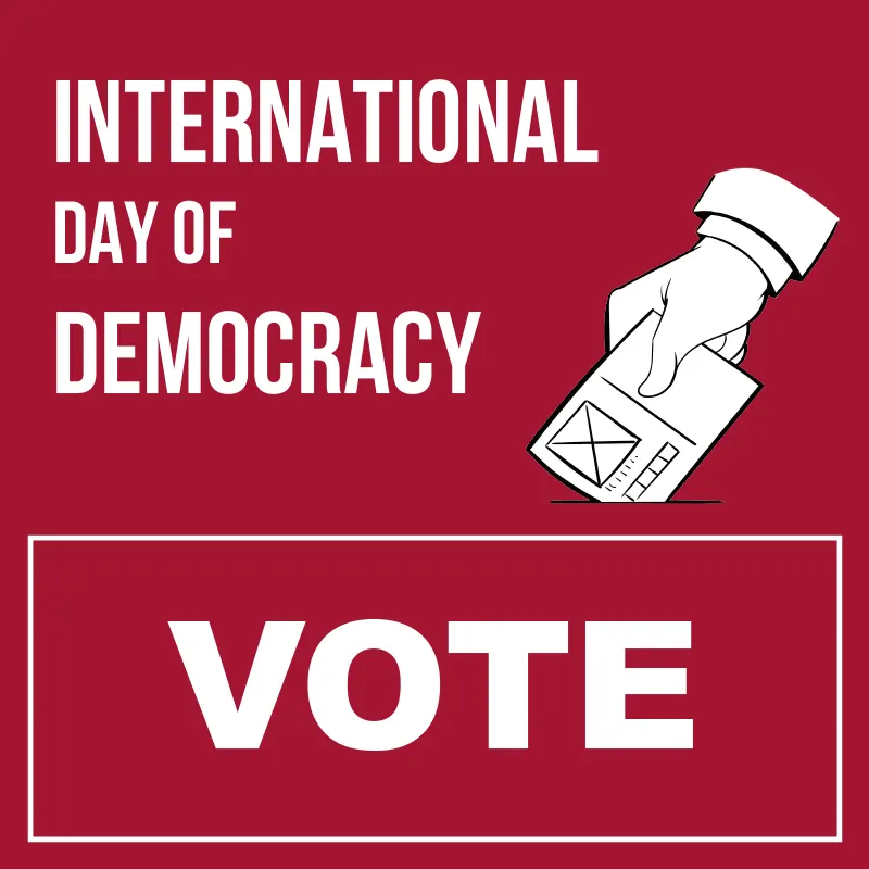 Custom Outdoor Yard Signs Multiple Sizes Democracy Day