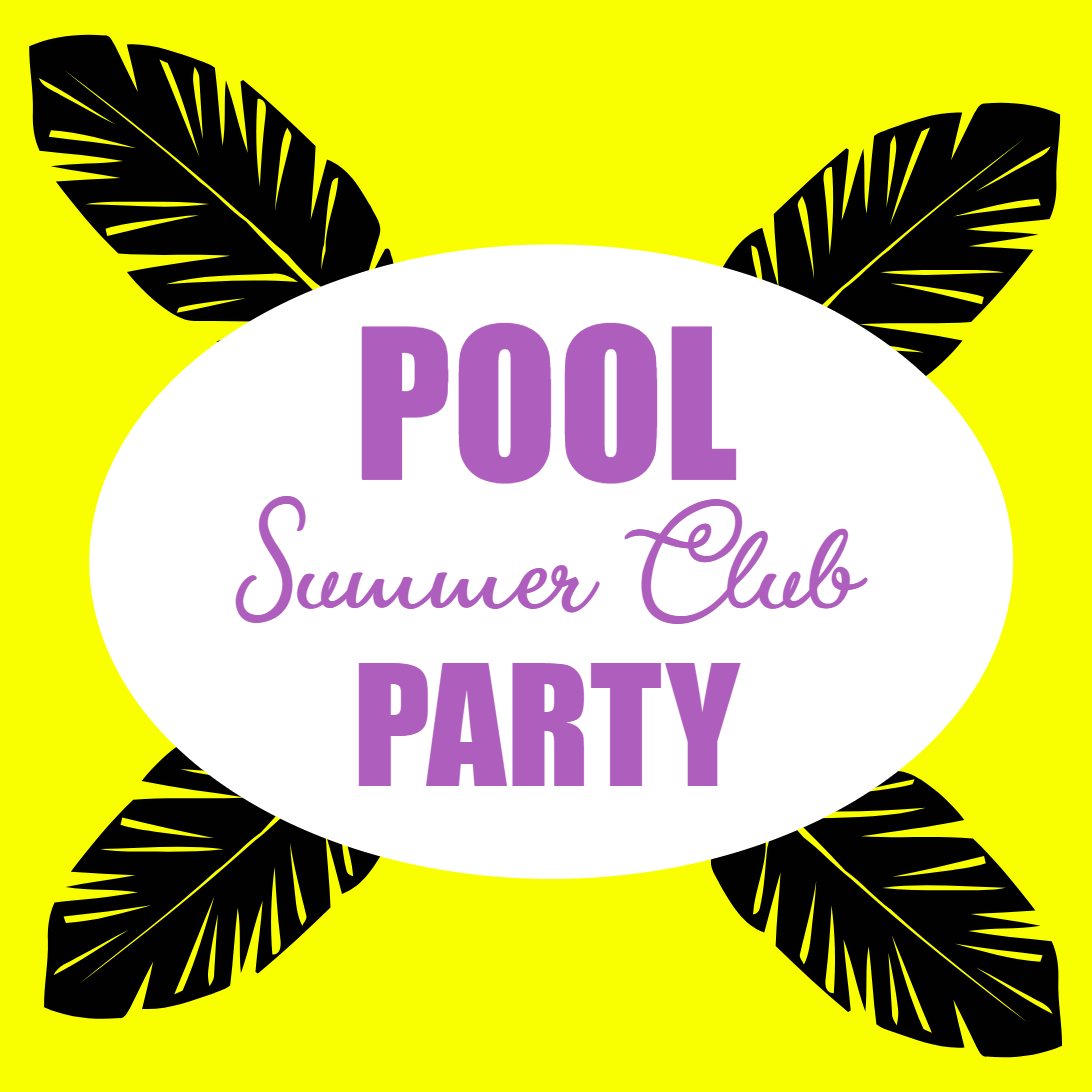 Custom Outdoor Yard Signs Multiple Sizes Pool Summer Club