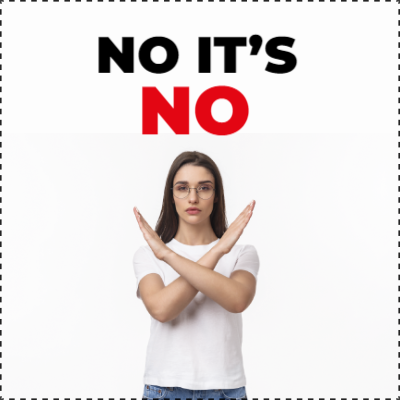 Custom Outdoor Yard Signs Multiple Sizes No Its No